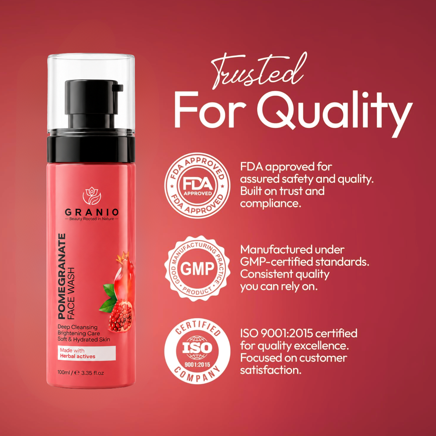 Pomegranate Facewash