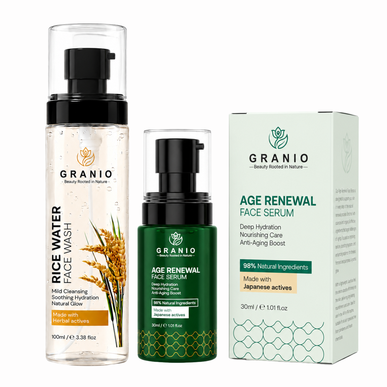 Combo Offer Rice Water & Age Renewal Main image